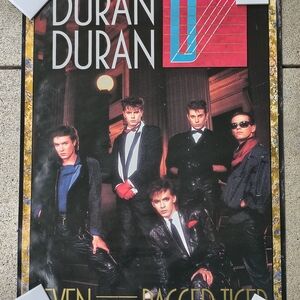 DURAN DURAN VINTAGE POSTER 1982 ORIGINAL OWNER FROM TOWER RECORDS COLLECTIBLE
